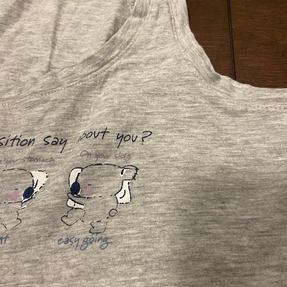 La Vie en Rose pyjama top - Picture 3 of 4